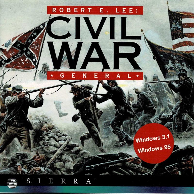 Other for Robert E. Lee: Civil War General (Windows and Windows 3.x) (Sierra Originals release): Jewel Case - Front