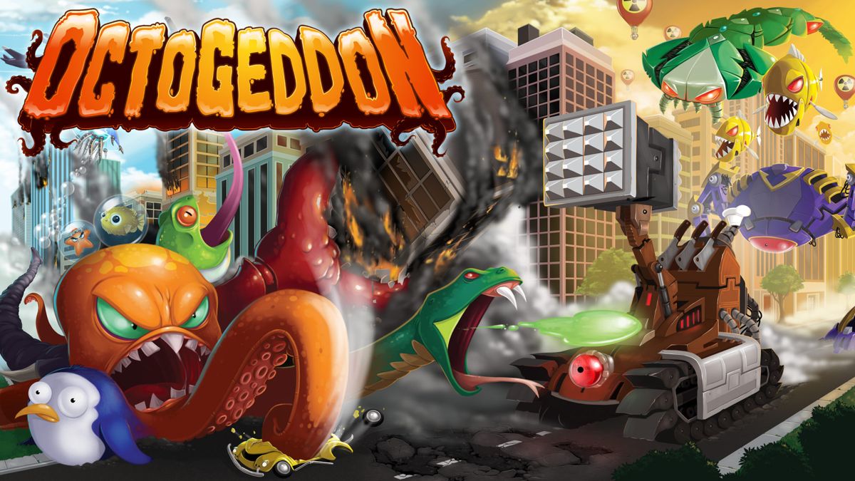 Front Cover for Octogeddon (Nintendo Switch) (download release): 2nd version