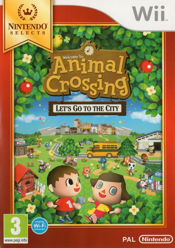 Front Cover for Animal Crossing: City Folk (Wii) (Nintendo Selects release)