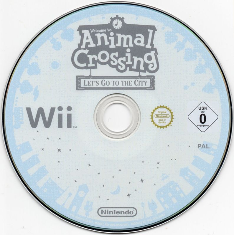 Media for Animal Crossing: City Folk (Wii) (Nintendo Selects release)