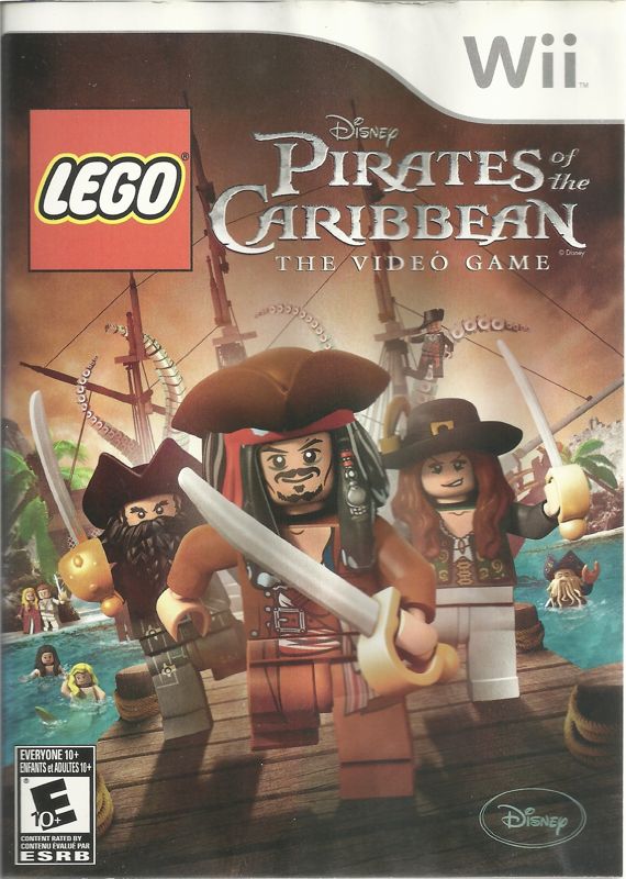 LEGO Pirates of the Caribbean The Video Game cover or packaging material MobyGames