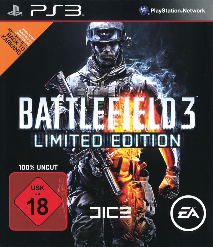 Front Cover for Battlefield 3: Limited Edition (PlayStation 3)