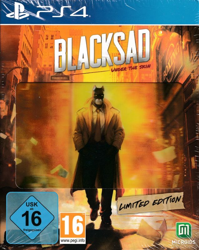 Front Cover for Blacksad: Under the Skin (Limited Edition) (PlayStation 4)