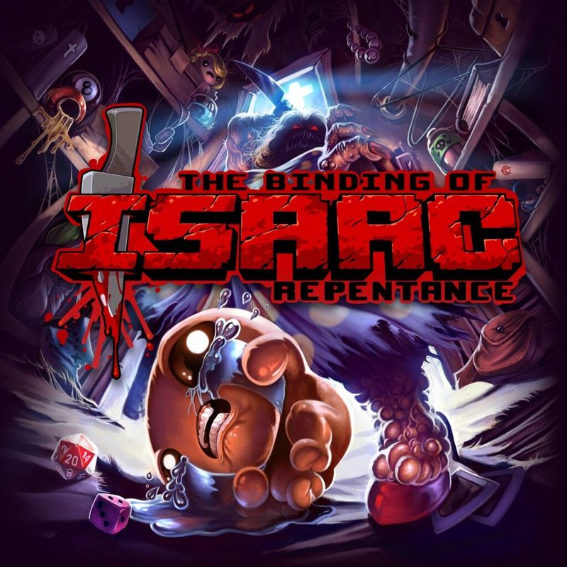 The Binding of Isaac: Repentance cover or packaging material