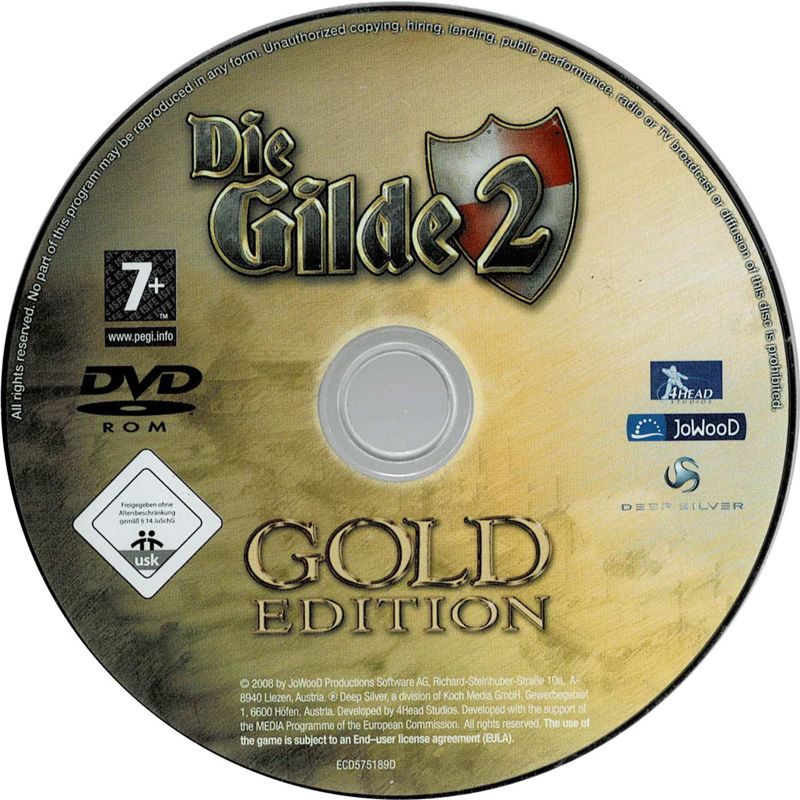 Media for The Guild 2: Gold Edition (Windows) (Re-release)