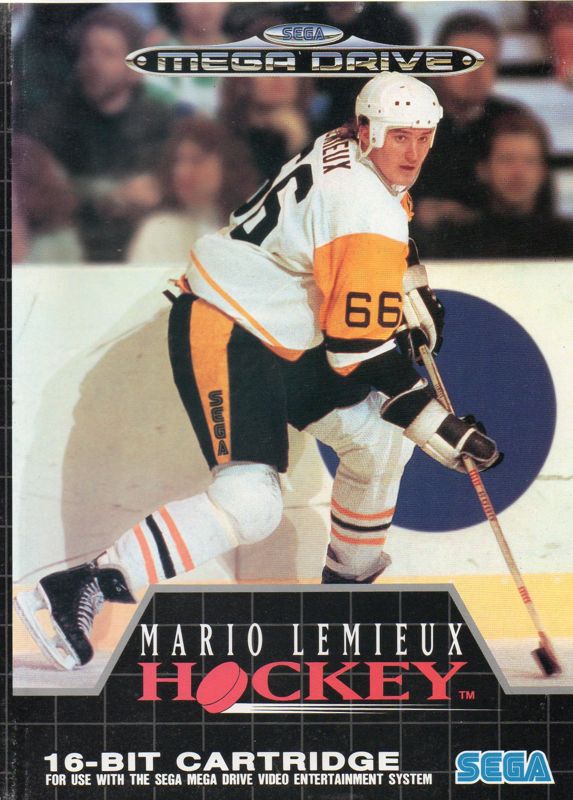 Front Cover for Mario Lemieux Hockey (Genesis)