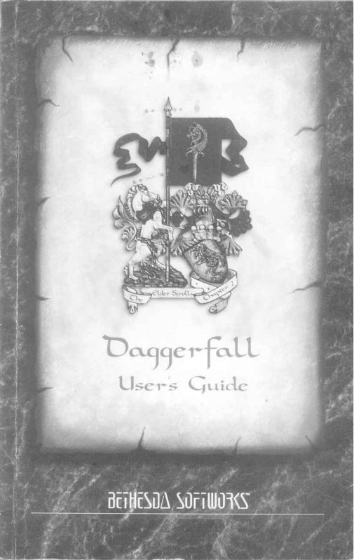 Manual for The Elder Scrolls Adventures: Redguard (Windows) (GOG.com release): Daggerfall