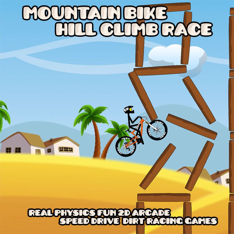 Mountain Bike Hill Climb Race: Real 2D Arcade Dirt Racing Games