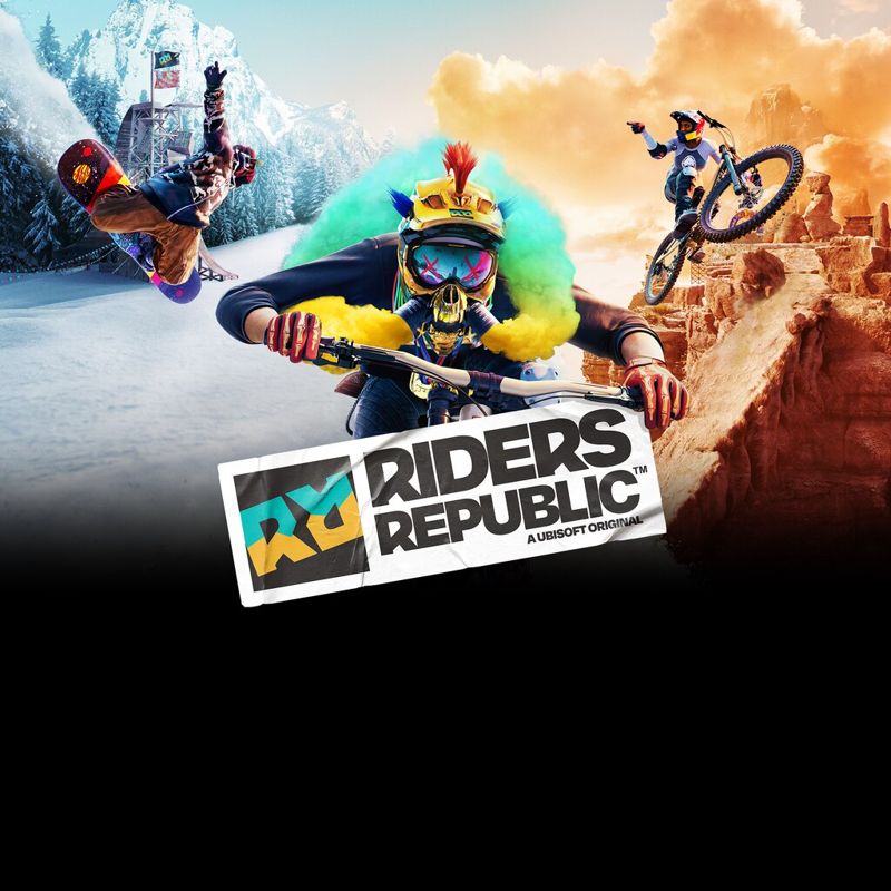 Front Cover for Riders Republic (PlayStation 4 and PlayStation 5) (download release): en-hk