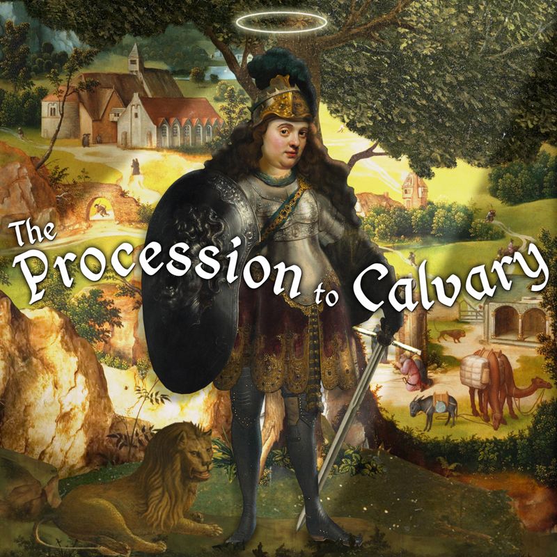 Front Cover for The Procession to Calvary (PlayStation 4) (download release)