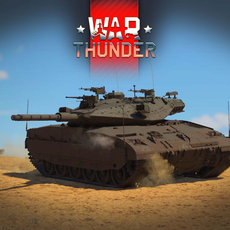 Front Cover for War Thunder: Merkava Mk.2D Pack (PlayStation 4) (download release)