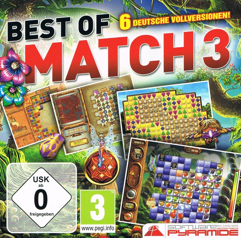 Front Cover for Best of Match 3 (Windows) (Software Pyramide release)
