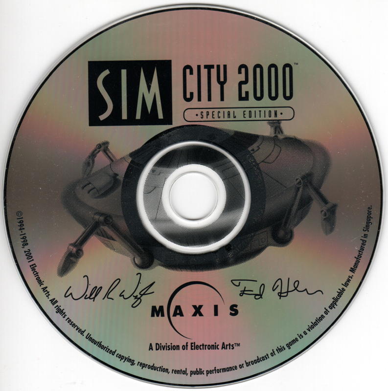 Media for Electronic Arts Top Ten Family Fun Pack (Windows): Sim City 2000