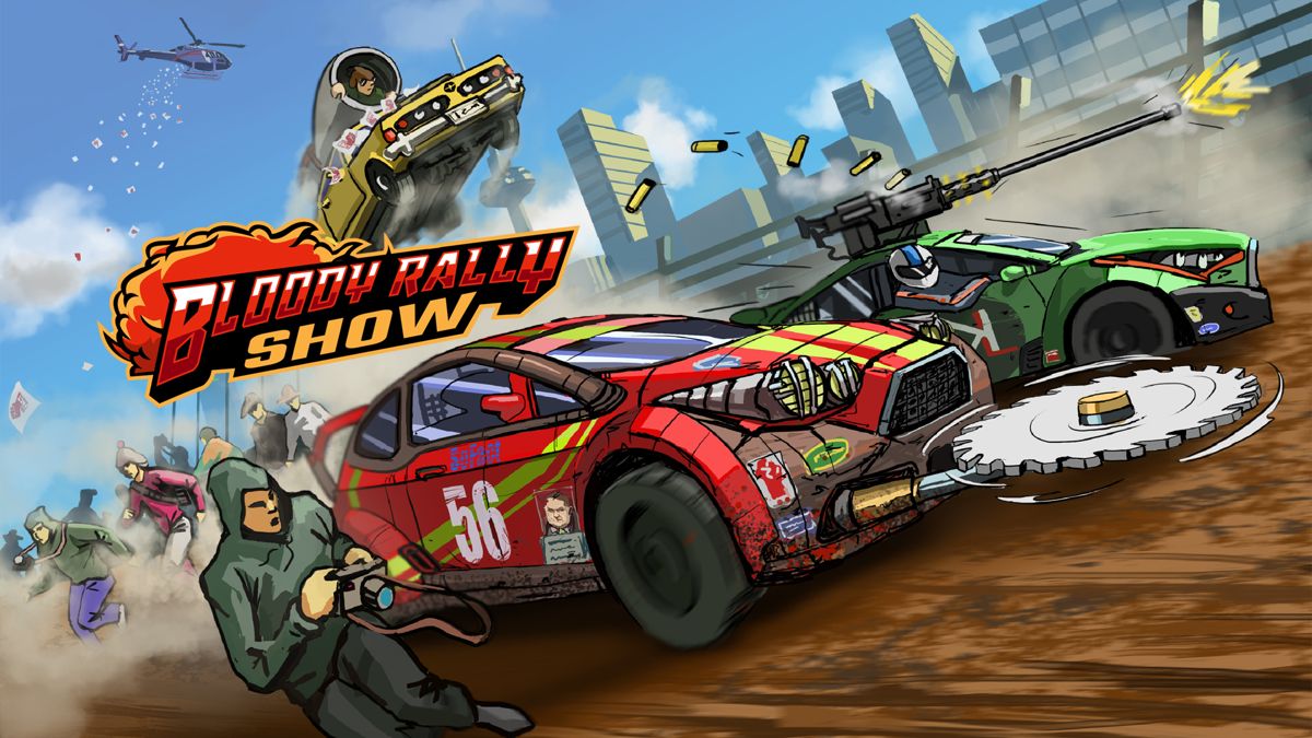 Front Cover for Bloody Rally Show (Nintendo Switch) (download release)