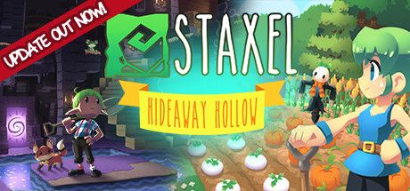 Front Cover for Staxel (Linux and Macintosh and Windows) (Steam release): First Macintosh/Linux/Windows version / Hideaway Hollow release version