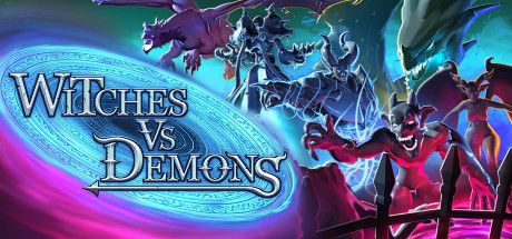 Front Cover for Witches Vs. Demons (Windows) (Steam release)