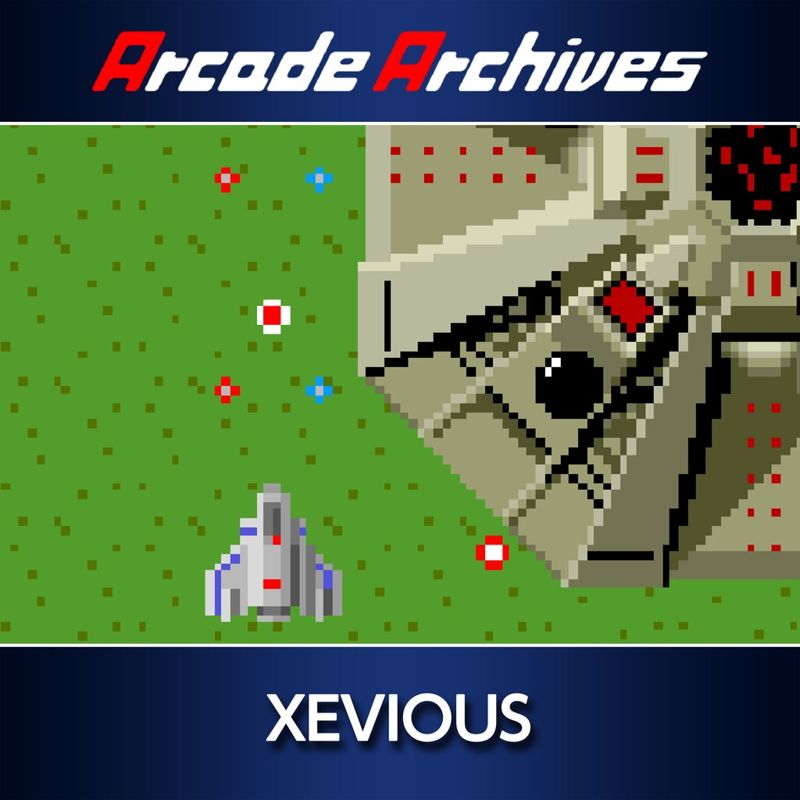 Front Cover for Xevious (PlayStation 4) (download release)