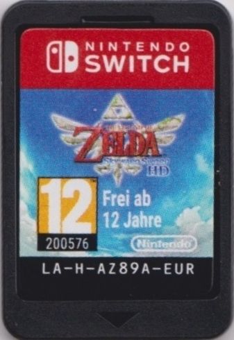 The Legend of Zelda: Skyward Sword cover or packaging material - MobyGames