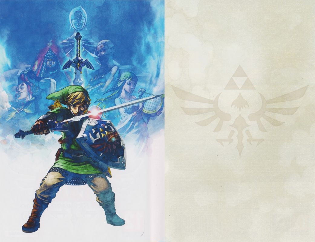 Inside Cover for The Legend of Zelda: Skyward Sword (Nintendo Switch): Complete