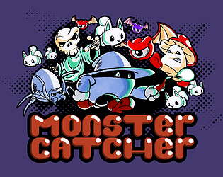 Front Cover for Monster Catcher (Commodore 64) (itch.io release)