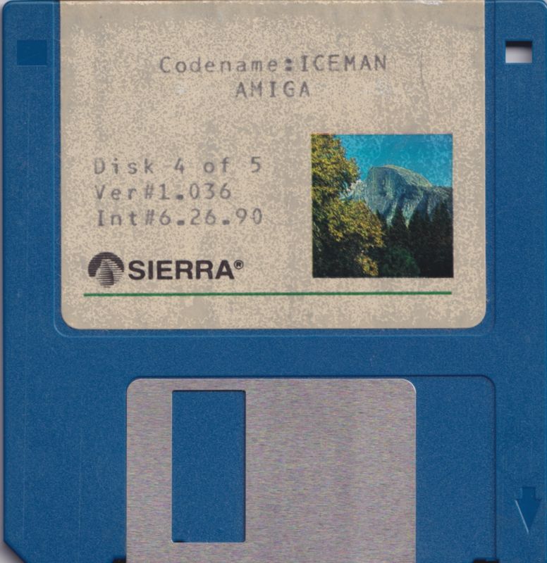 Media for Code-Name: Iceman (Amiga): Disk 4