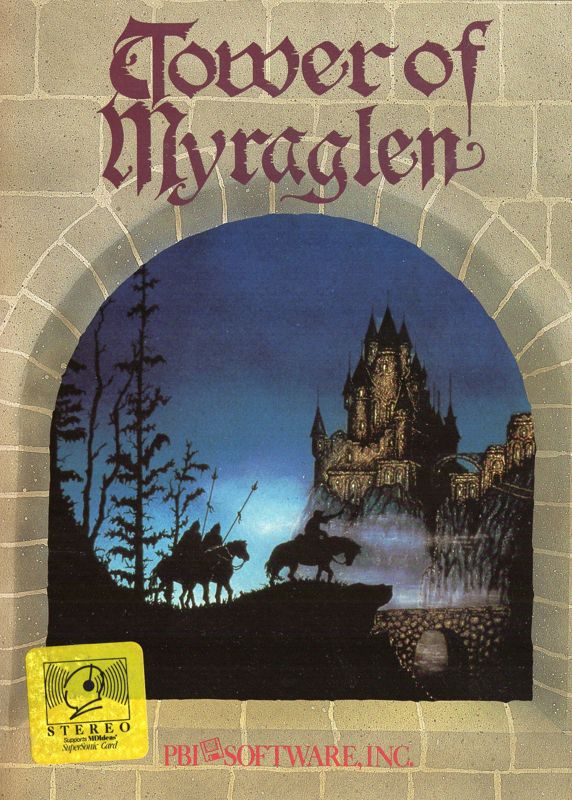 Front Cover for Tower of Myraglen (Apple IIgs)