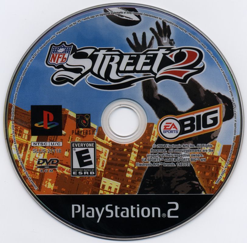 Media for NFL Street 2 (PlayStation 2)