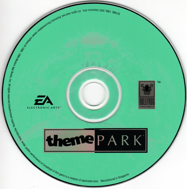 Media for Electronic Arts Top Ten Family Fun Pack (Windows): Theme Park