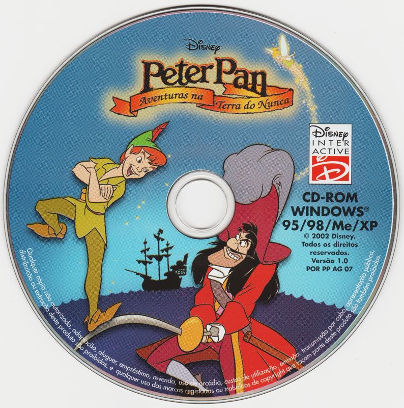 Media for Peter Pan in Disney's Return to Never Land (Windows)