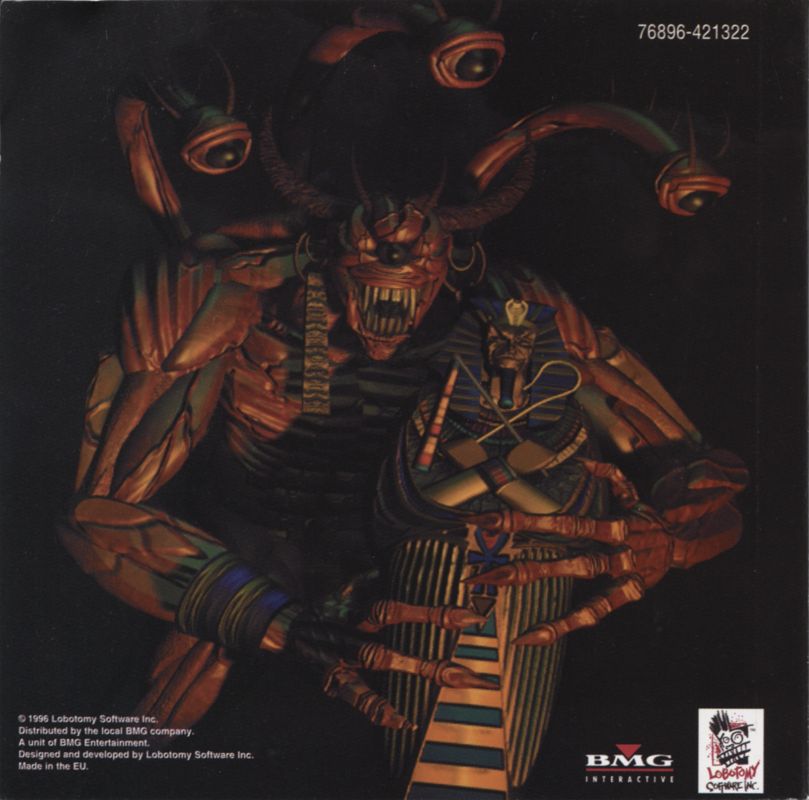 Manual for Powerslave (DOS): Back