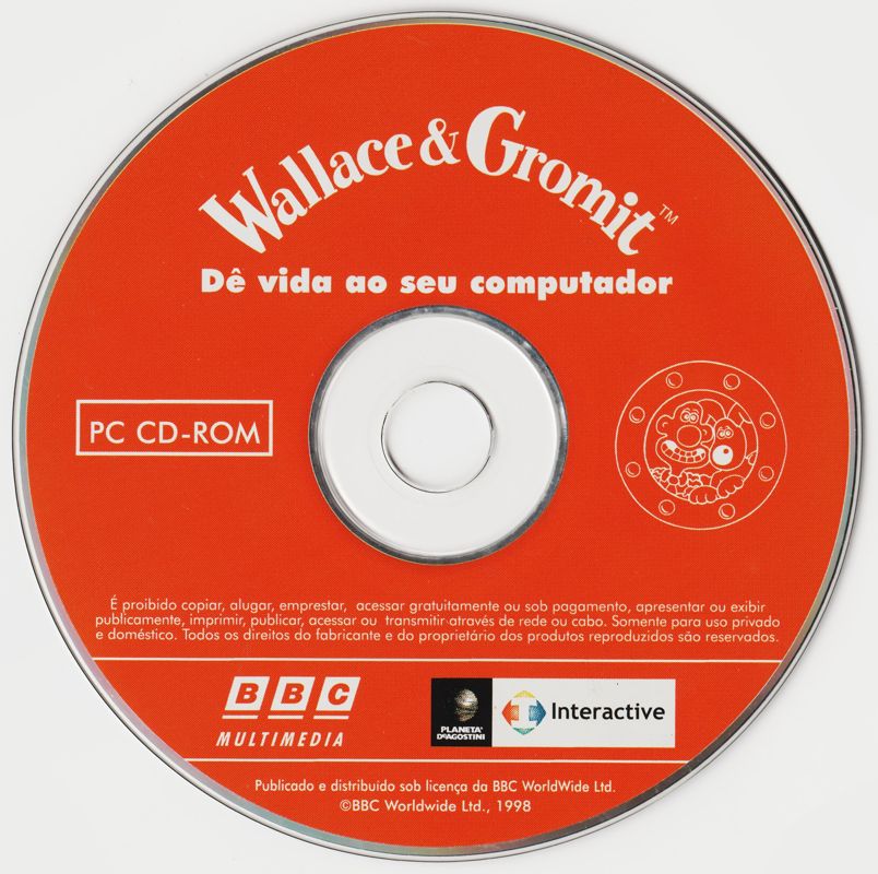 Media for Wallace & Gromit Fun Pack (Windows and Windows 3.x)