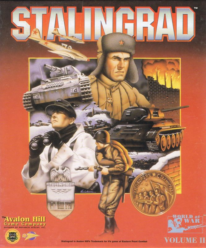 Front Cover for World at War: Volume II - Stalingrad (DOS and Macintosh) (CD-Rom DOS/Mac Hybrid release)