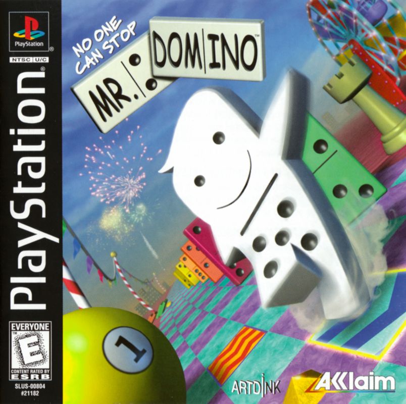 Front Cover for No One Can Stop Mr. Domino (PlayStation)