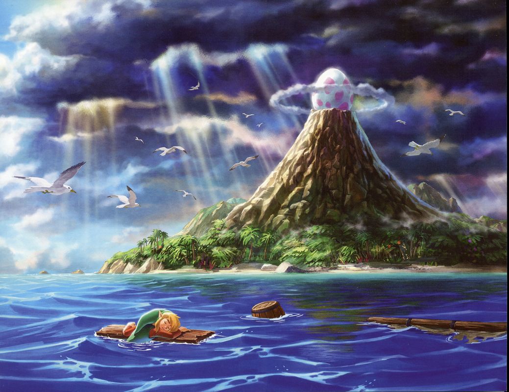 Inside Cover for The Legend of Zelda: Link's Awakening (Nintendo Switch)