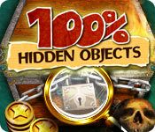 100% Hidden Objects cover or packaging material - MobyGames