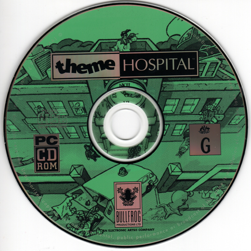Media for Electronic Arts Top Ten Family Fun Pack (Windows): Theme Hospital
