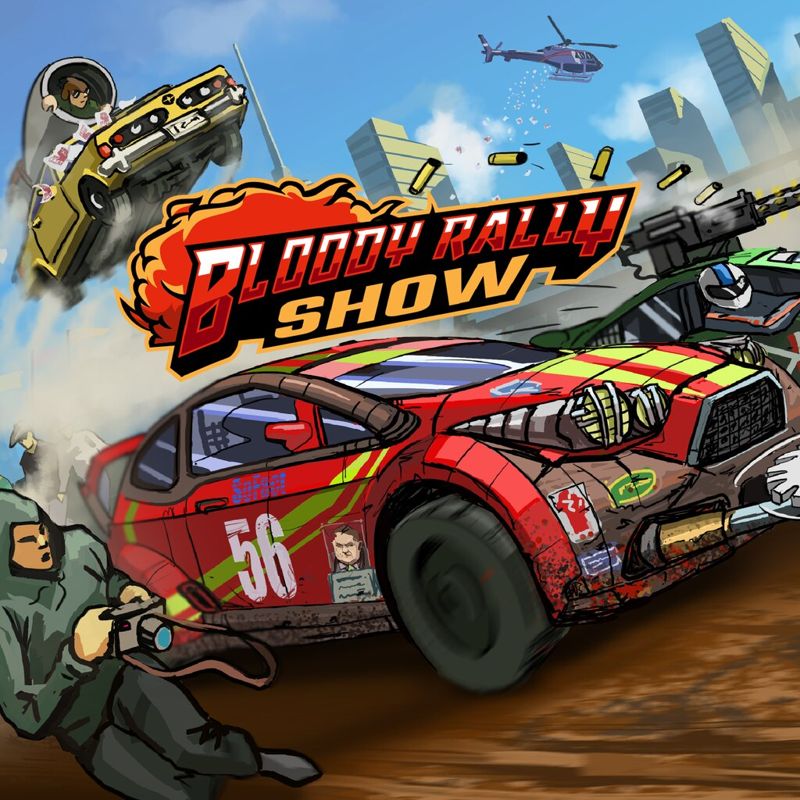 Front Cover for Bloody Rally Show (PlayStation 4) (download release)