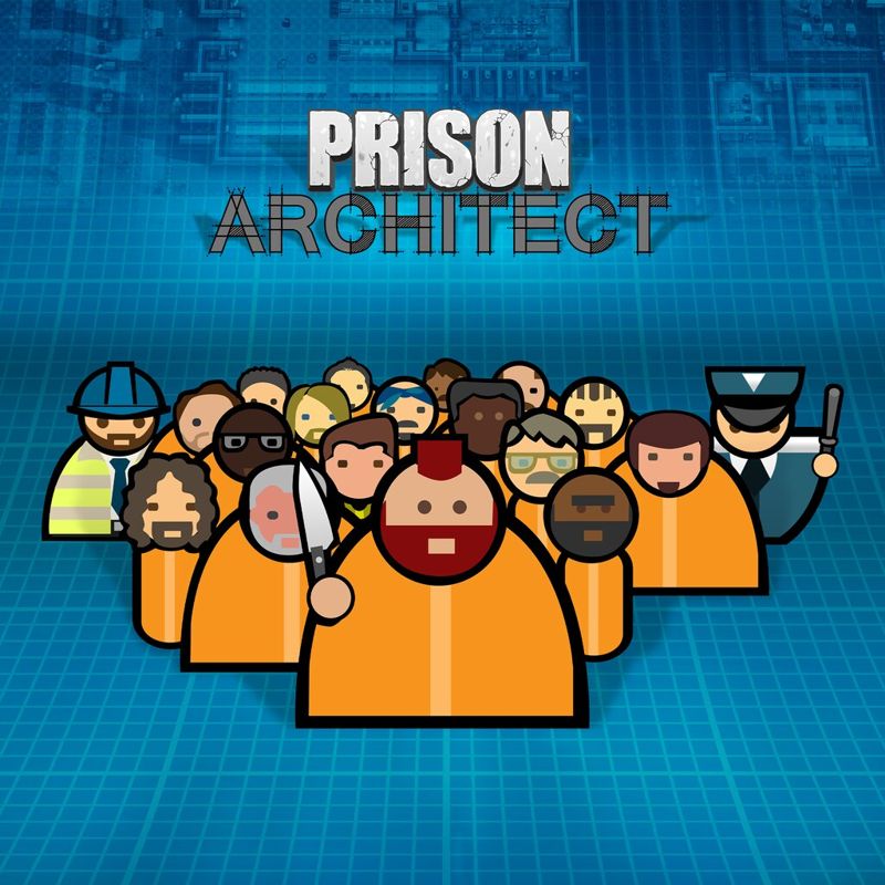 Front Cover for Prison Architect (PlayStation 4) (download release): 2021 version