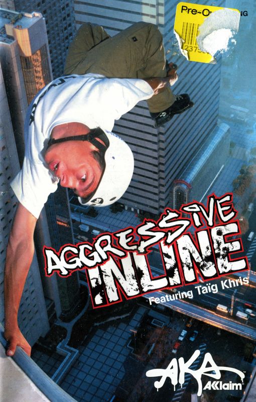 Manual for Aggressive Inline (PlayStation 2): Front