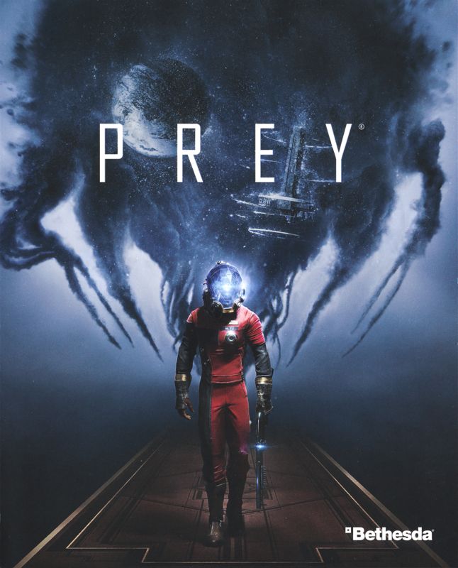 Manual for Prey (PlayStation 4): Front