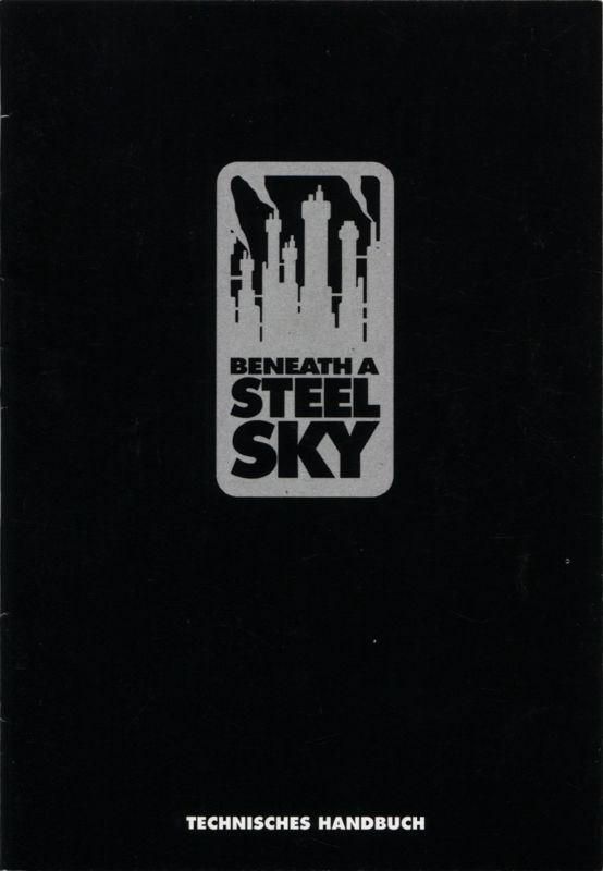 Manual for Beneath a Steel Sky (DOS): Front