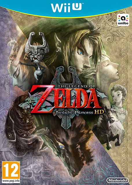 Front Cover for The Legend of Zelda: Twilight Princess (Wii U) (eShop release)