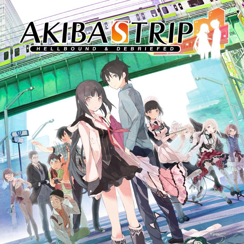 Front Cover for Akiba's Trip: Hellbound & Debriefed (PlayStation 4) (download release)