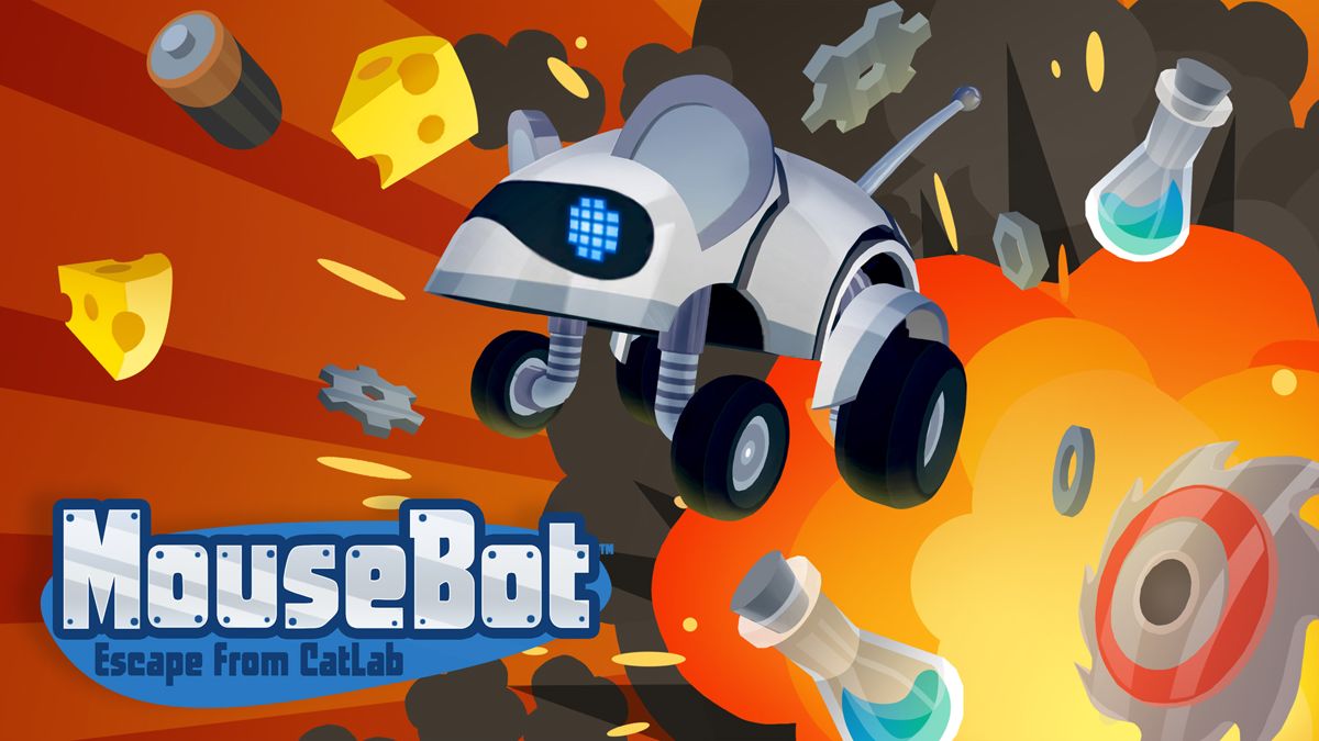 Front Cover for MouseBot: Escape from CatLab (Nintendo Switch) (download release)