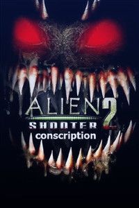 Front Cover for Alien Shooter 2: Conscription (Windows) (Zoom Platform release)