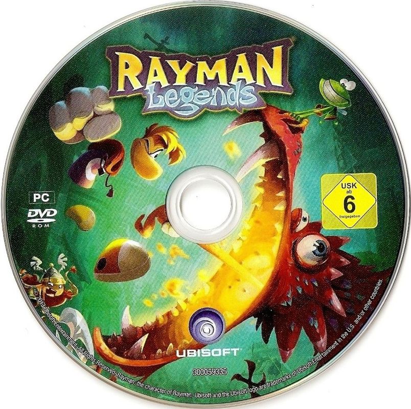 Rayman Legends cover or packaging material - MobyGames