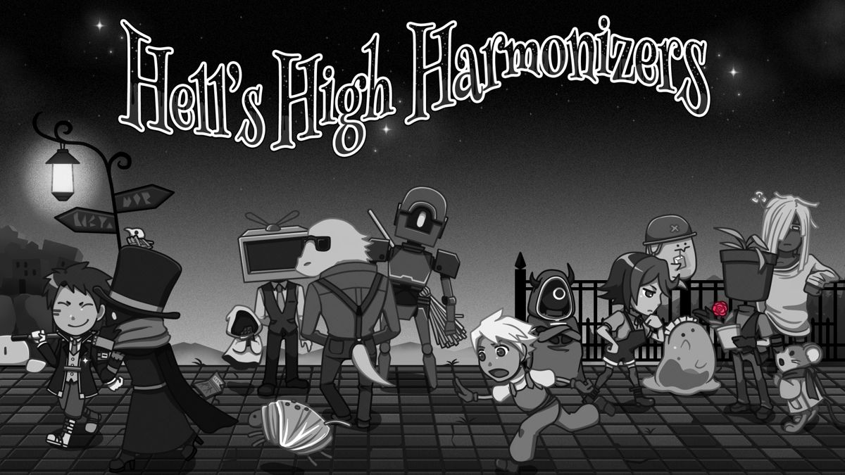 Front Cover for Hell's High Harmonizers (Nintendo Switch) (download release)