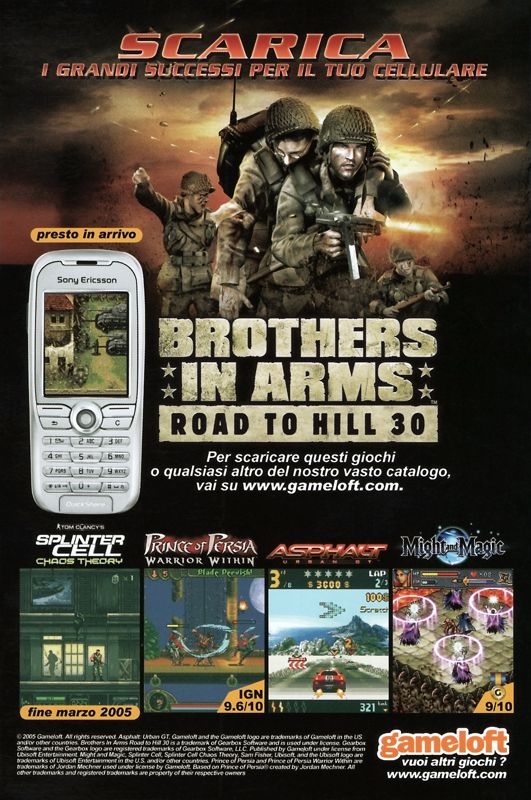 Advertisement for Brothers in Arms: Road to Hill 30 (Windows)