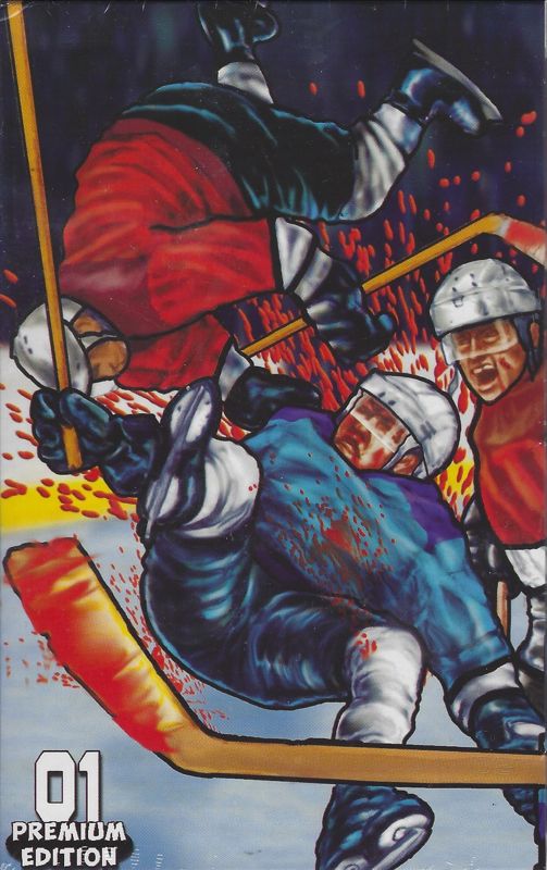 Back Cover for Super Blood Hockey (Nintendo Switch) (Premium Edition release)