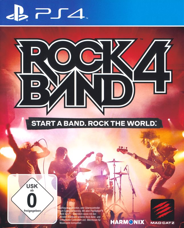 Other for Rock Band 4 (PlayStation 4): Keep Case - Front